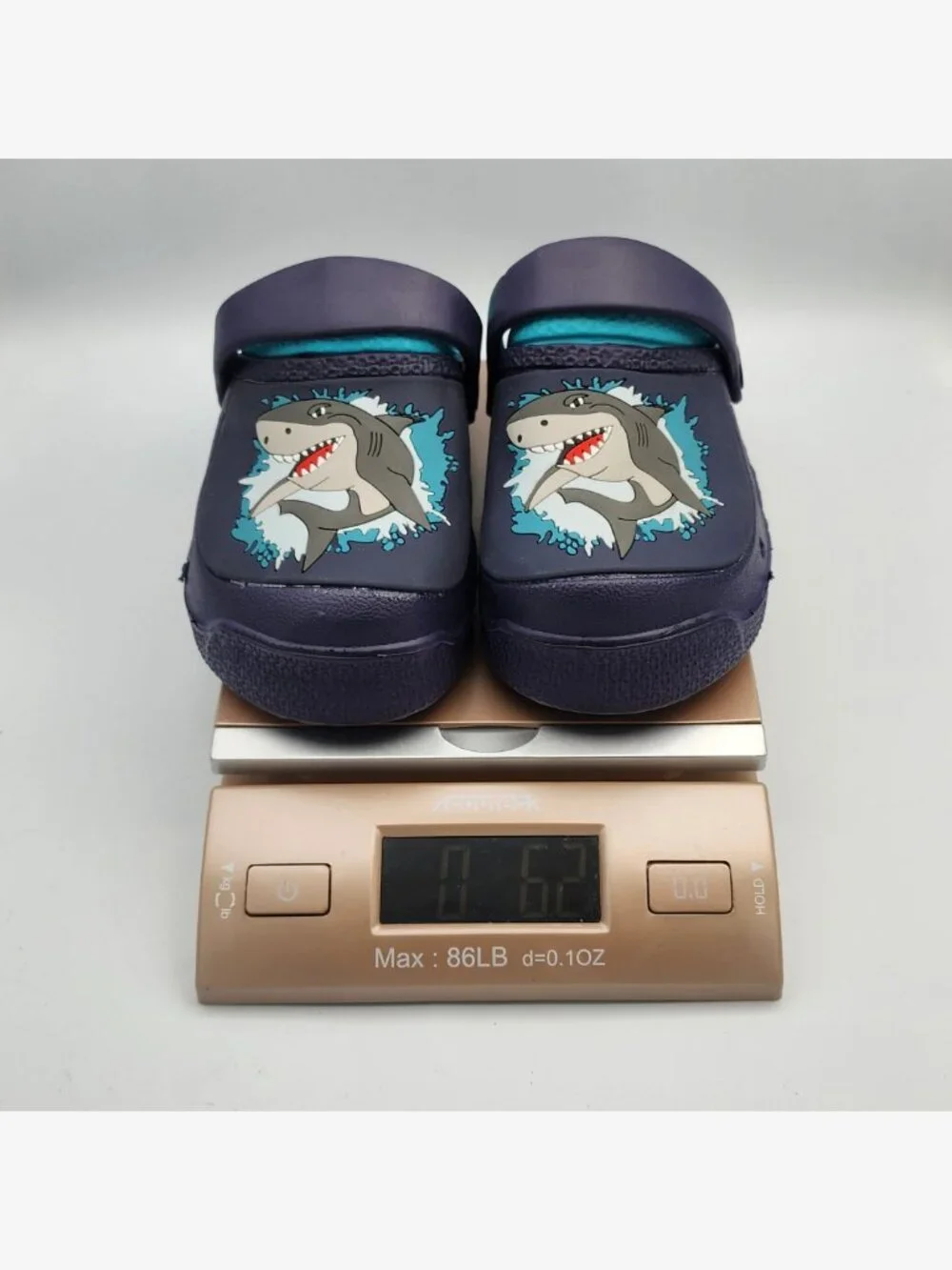 Blue Shark Waterproof Clogs | Kid's 10